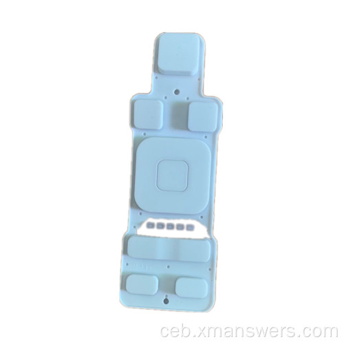 Custom nga Silicone Rubber Electronic Iluminated Push Button